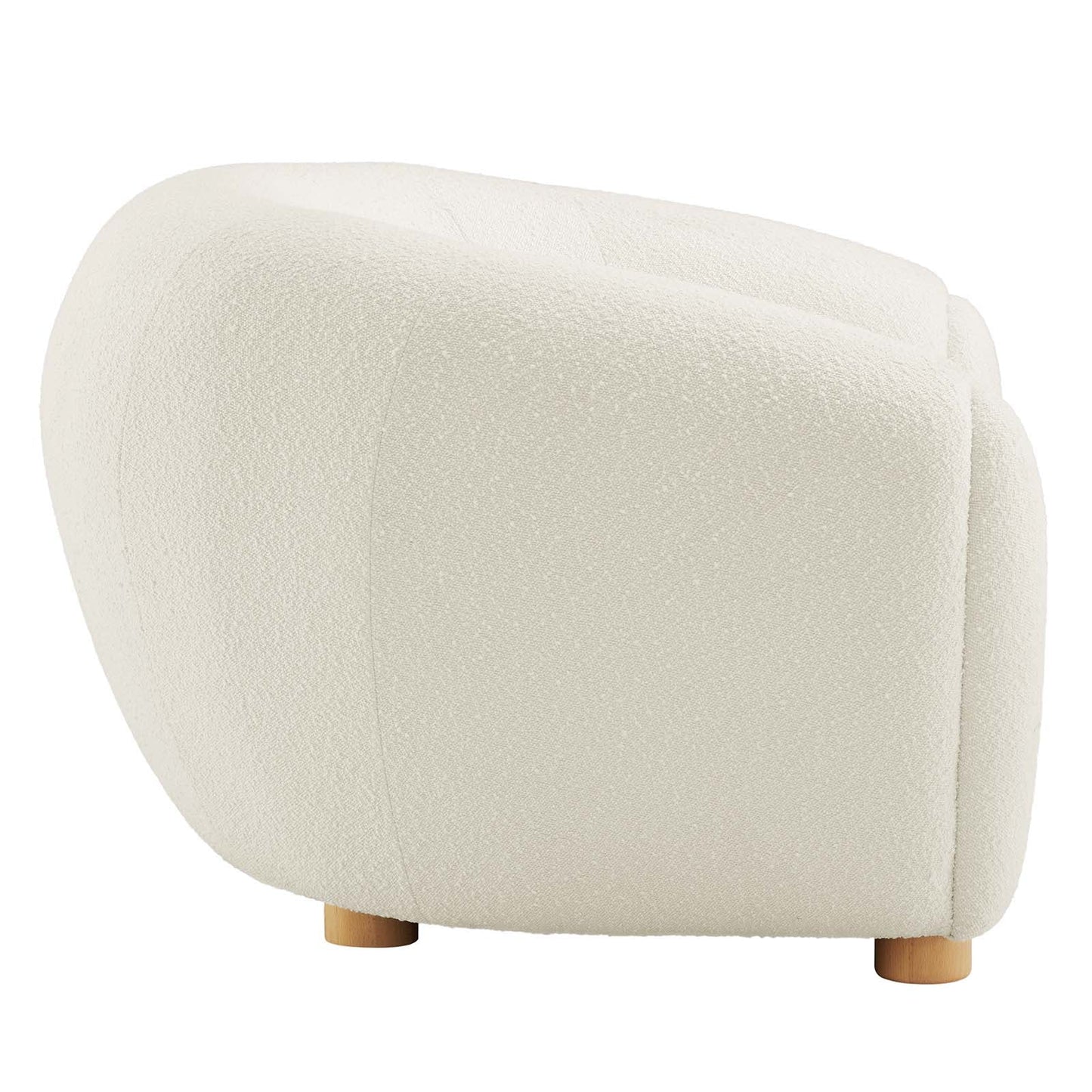 Abundant Boucle Upholstered Fabric Armchair By Modway | Armchairs |