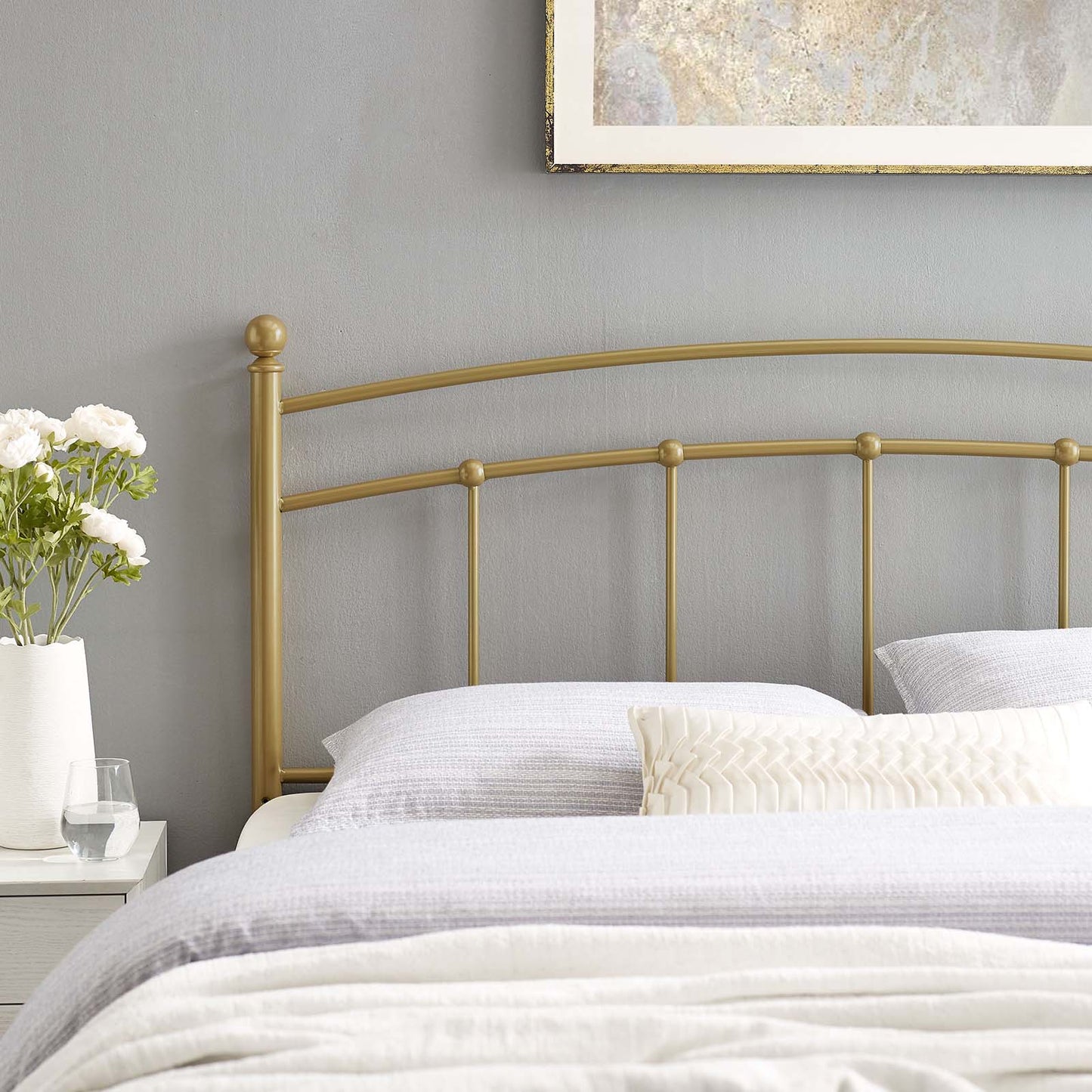 Abigail Full Metal Headboard By Modway - MOD-6157 | Headboards - 12