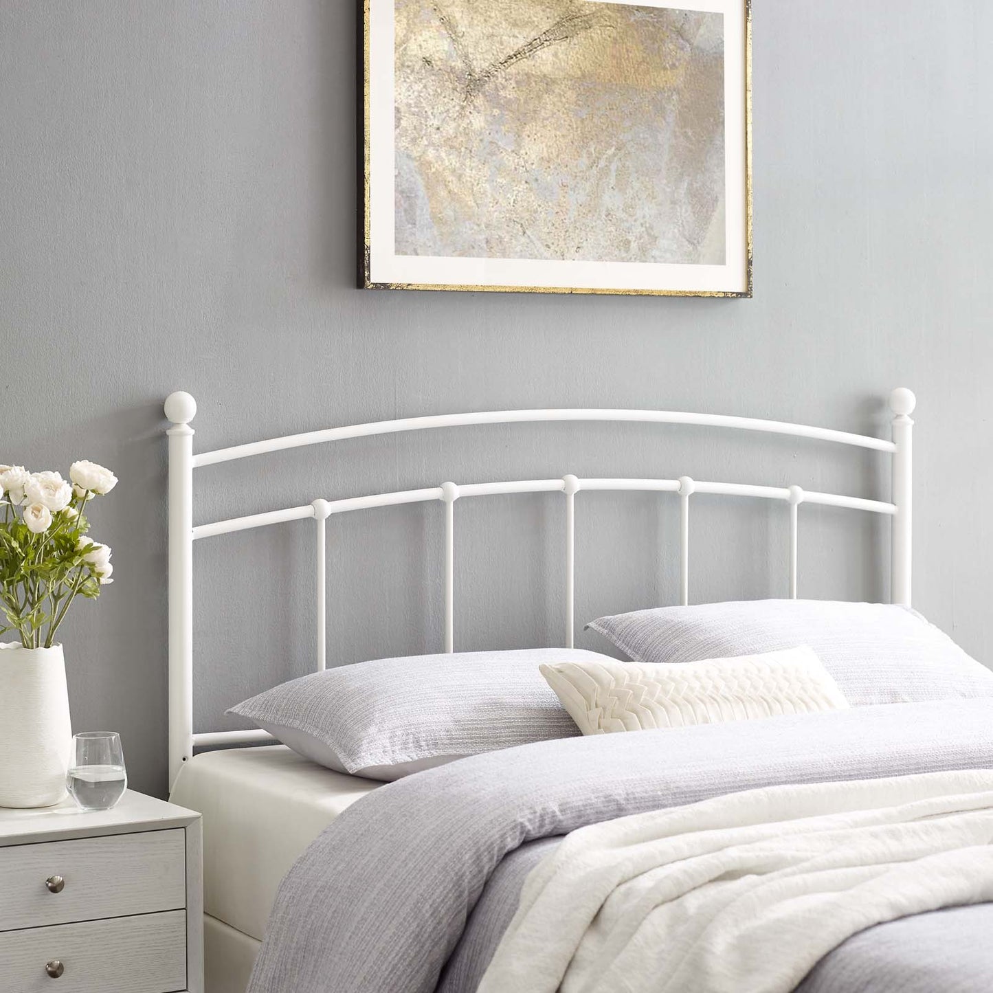 Abigail Full Metal Headboard By Modway - MOD-6157 | Headboards - 25