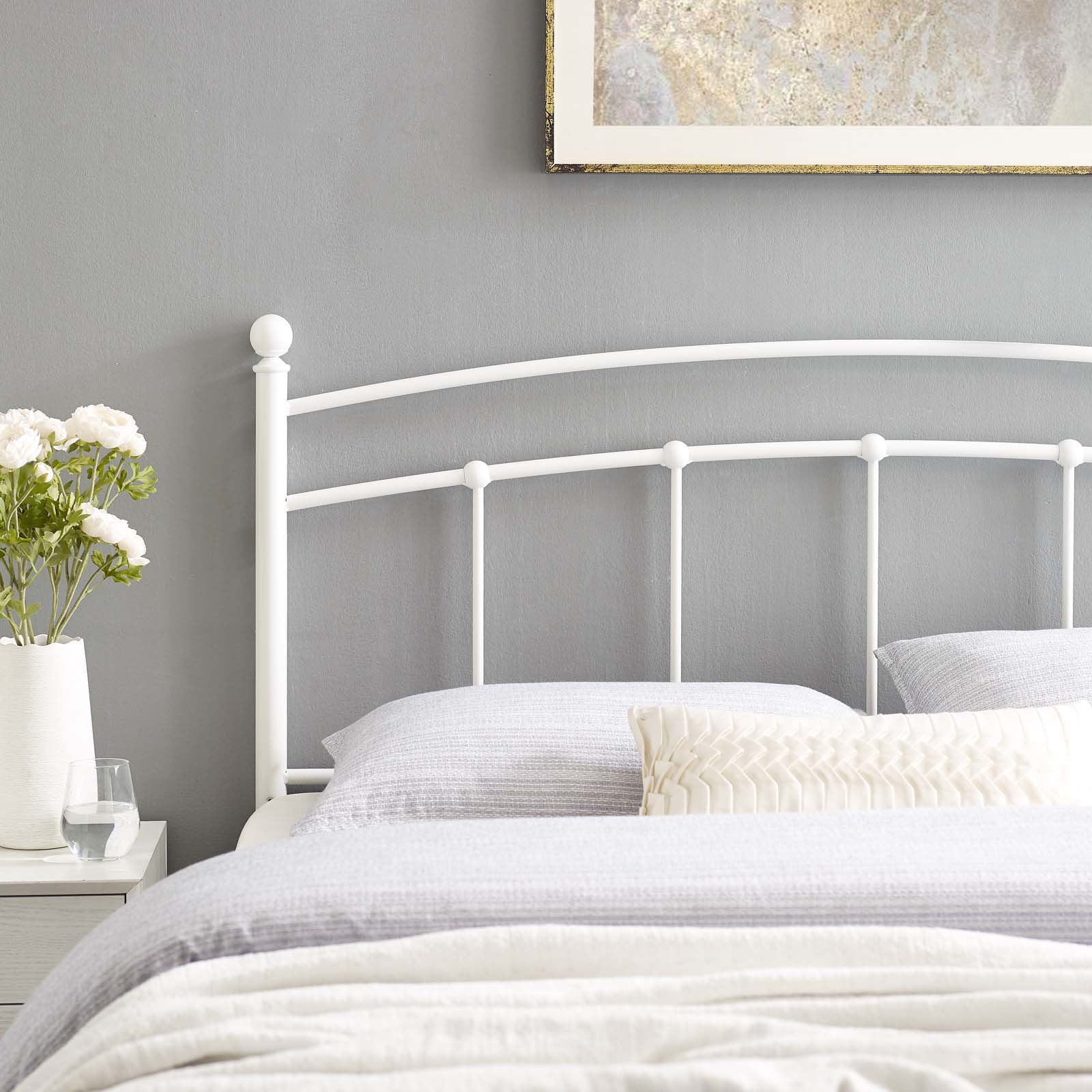 Abigail Full Metal Headboard By Modway - MOD-6157 | Headboards - 23